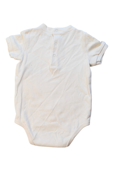 A White Short Sleeve Bodysuits from Polo Ralph Lauren in size 6-12M for boy. (Back View)