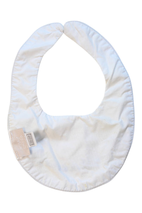 A White Bibs from Chicco in size Newborn for boy. (Back View)