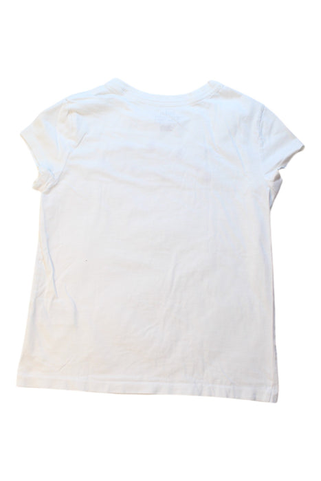 A White Short Sleeve T Shirts from Polo Ralph Lauren in size 8Y for girl. (Back View)