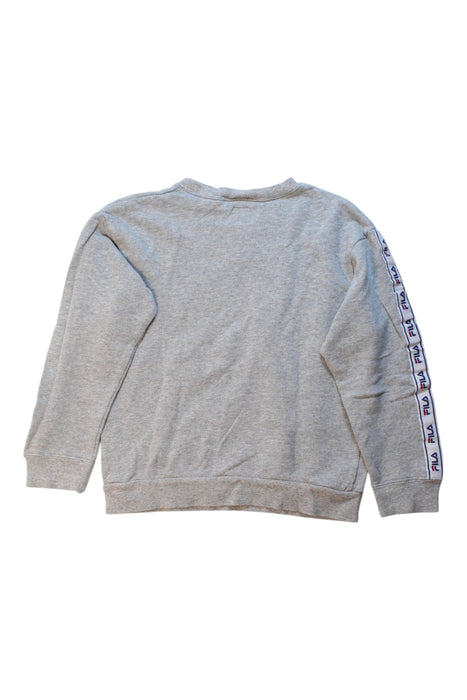 A Grey Crewneck Sweatshirts from Fila in size 8Y for girl. (Back View)