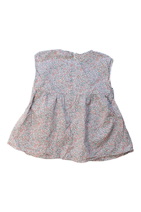 A Multicolour Sleeveless Tops from Tartine et Chocolat in size 8Y for girl. (Back View)