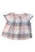 A Multicolour Short Sleeve Tops from Bonpoint in size 6T for girl. (Front View)