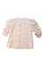 A Ivory Long Sleeve Tops from Velveteen in size 6T for girl. (Back View)