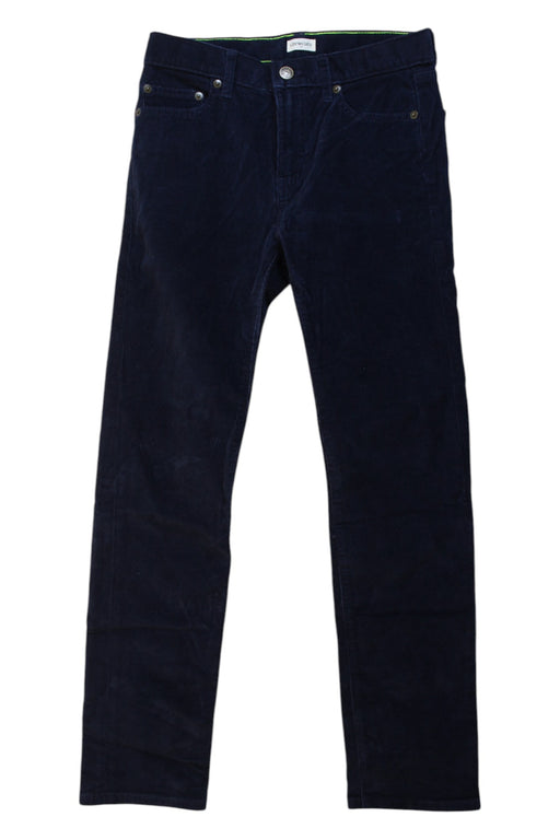 A Navy Casual Pants from Crewcuts in size 10Y for boy. (Front View)