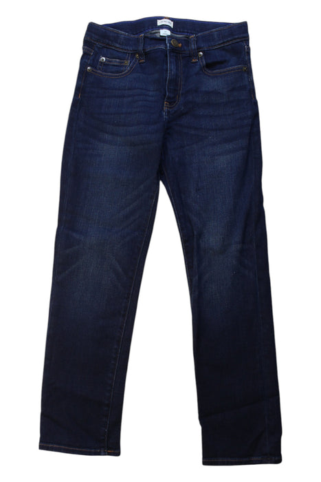 A Navy Jeans from Crewcuts in size 10Y for boy. (Front View)