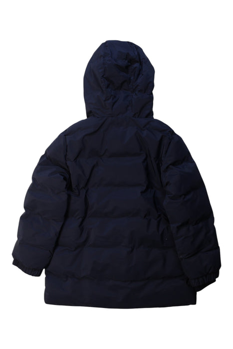 A Navy Puffer/Quilted Coats & Outerwear from Jacadi in size 8Y for boy. (Back View)