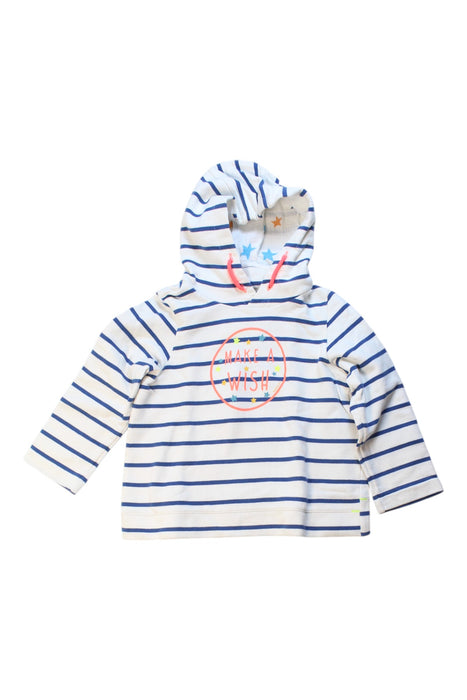 A Multicolour Hooded Sweatshirts from Nanos in size 5T for girl. (Front View)