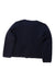 A Navy Cardigans from Petit Bateau in size 6T for girl. (Back View)