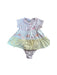 A Pink Short Sleeve Dresses from Mides in size 3-6M for girl. (Front View)