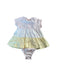 A Pink Short Sleeve Dresses from Mides in size 3-6M for girl. (Back View)