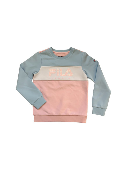 A Blue Crewneck Sweatshirts from Fila in size 7Y for neutral. (Front View)