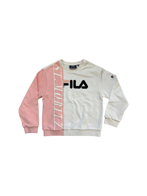 A Pink Crewneck Sweatshirts from Fila in size 10Y for neutral. (Front View)