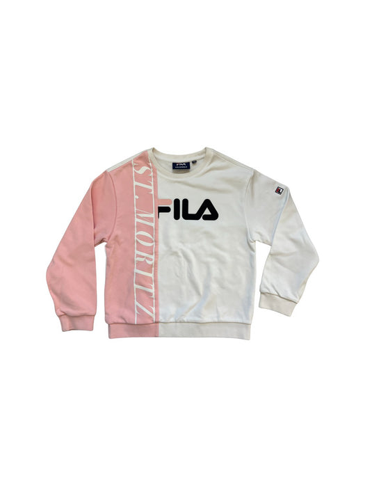 A Pink Crewneck Sweatshirts from Fila in size 10Y for neutral. (Front View)