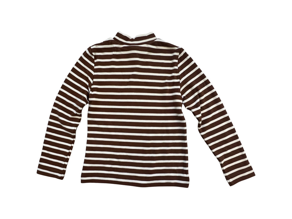 A Brown Long Sleeve T Shirts from little Mo & Co. in size 5T for neutral. (Back View)