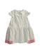 A White Short Sleeve Dresses from Simonetta in size 6T for girl. (Front View)