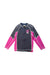 A Navy Rash Guards from Minnex in size 7Y for girl. (Front View)