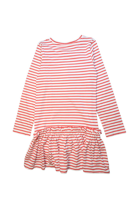A Red Long Sleeve Dresses from Seed in size 9Y for girl. (Back View)