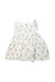 A White Sleeveless Dresses from Petit Bateau in size 6-12M for girl. (Back View)