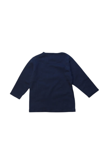 A Navy Long Sleeve T Shirts from Paul Smith in size 6-12M for boy. (Back View)