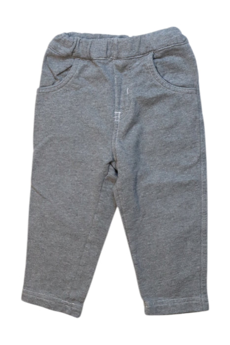 A Grey Sweatpants from Mides in size 6-12M for boy. (Front View)