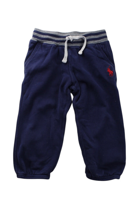 A Navy Sweatpants from Polo Ralph Lauren in size 3T for boy. (Front View)