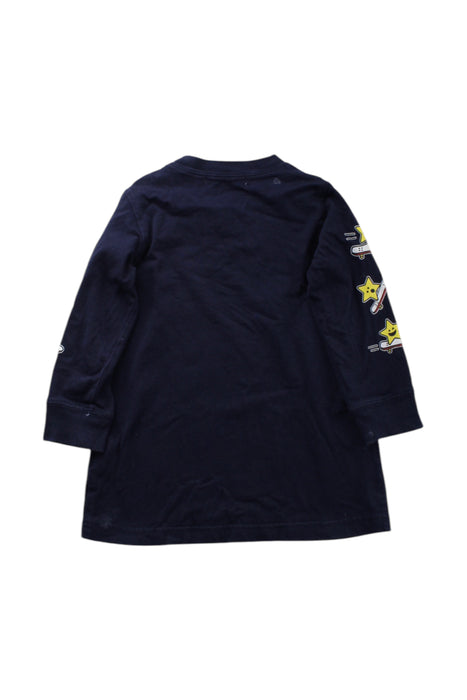 A Navy Long Sleeve Tops from X-girl in size 18-24M for girl. (Back View)