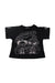 A Black Short Sleeve T Shirts from Hysteric Mini in size 18-24M for neutral. (Front View)