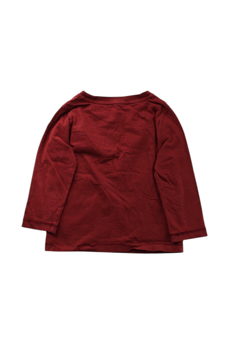 A Red Long Sleeve T Shirts from Little Marc Jacobs in size 3T for neutral. (Back View)