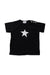 A Black Short Sleeve T Shirts from Agnes b. in size 2T for neutral. (Front View)