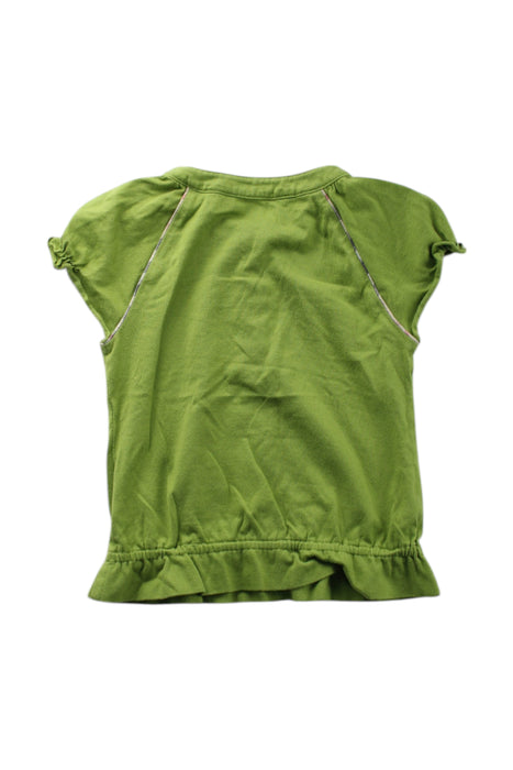A Green Short Sleeve Tops from Burberry in size 2T for girl. (Back View)