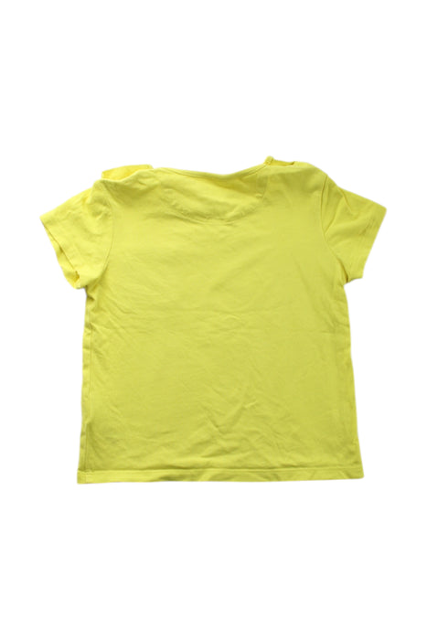 A Yellow Short Sleeve T Shirts from Burberry in size 2T for neutral. (Back View)