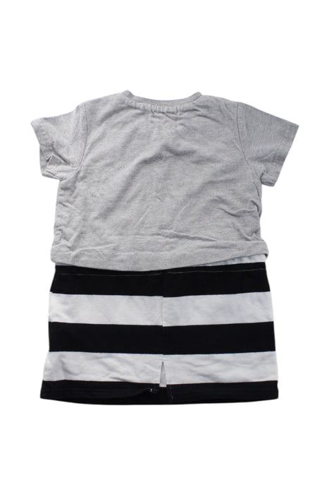 A Grey Short Sleeve Dresses from X-girl in size 18-24M for girl. (Back View)