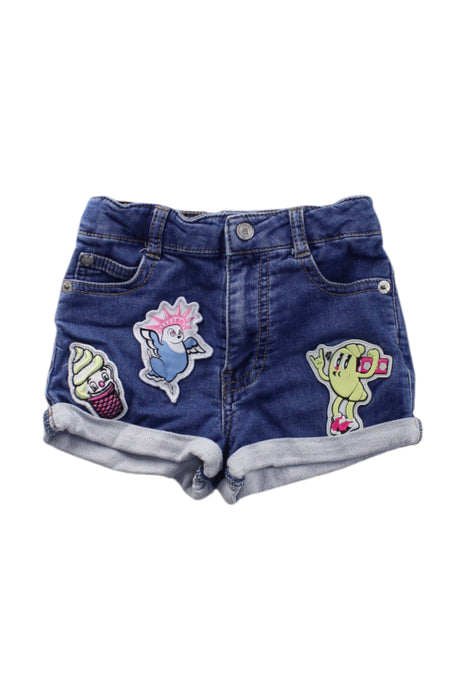 A Blue Shorts from Kenzo in size 4T for girl. (Front View)