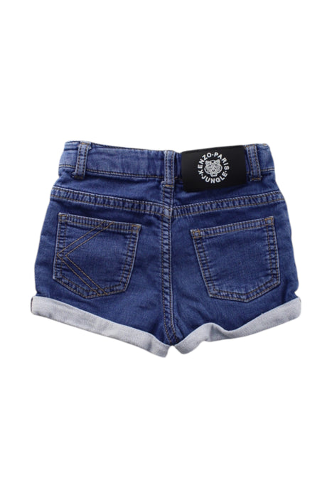 A Blue Shorts from Kenzo in size 4T for girl. (Back View)