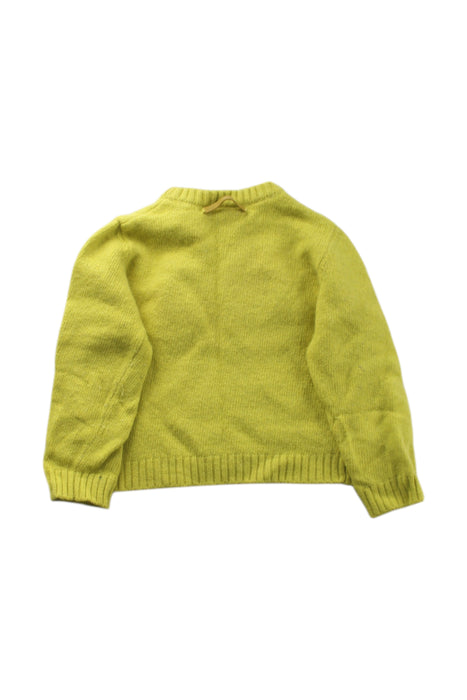 A Green Knit Sweaters from Fendi in size 4T for neutral. (Back View)