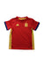 A Red Short Sleeve T Shirts from Adidas in size 3T for boy. (Front View)