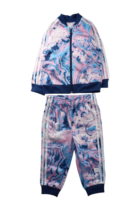 A Multicolour Pants Sets from Adidas in size 3T for neutral. (Front View)
