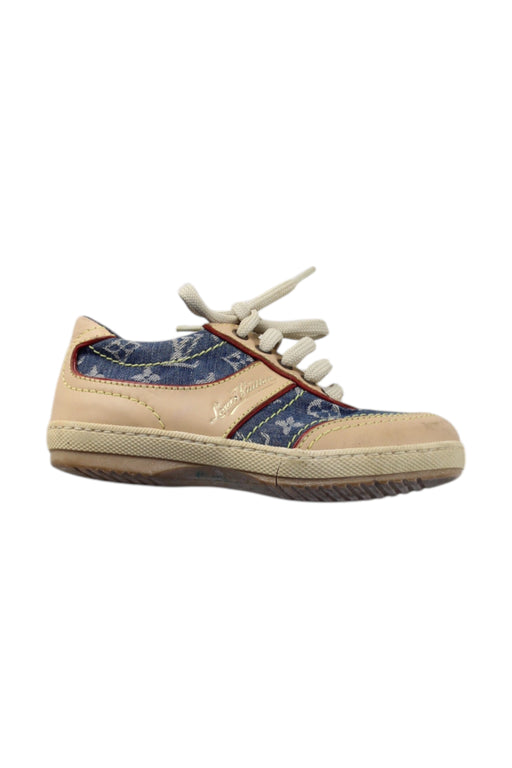 A Beige Sneakers from Louis Vuitton in size 3T for neutral. (Front View)