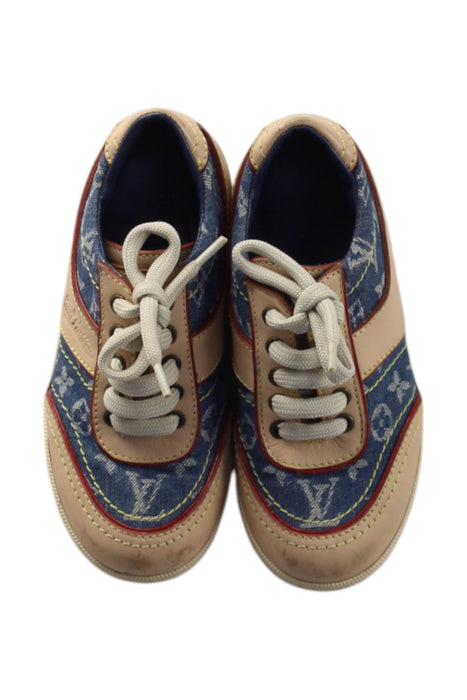A Beige Sneakers from Louis Vuitton in size 3T for neutral. (Back View)