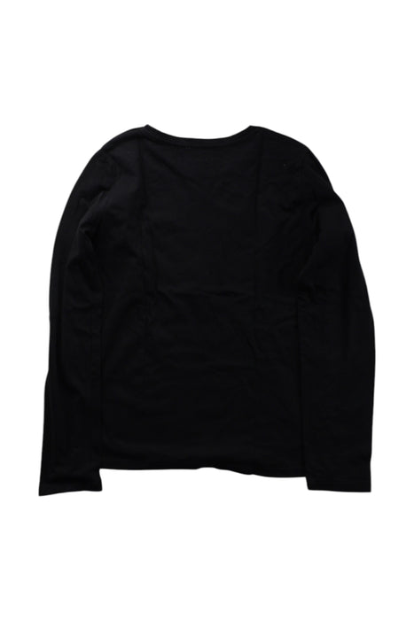 A Black Long Sleeve T Shirts from Karl Lagerfeld in size 12Y for neutral. (Back View)