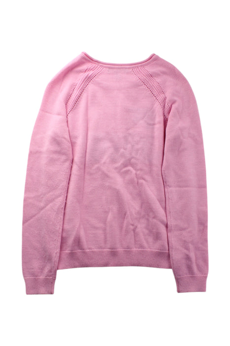 A Pink Crewneck Sweatshirts from Juicy Couture in size 8Y for girl. (Back View)