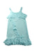 A Blue Sleeveless Dresses from iDO in size 10Y for girl. (Front View)