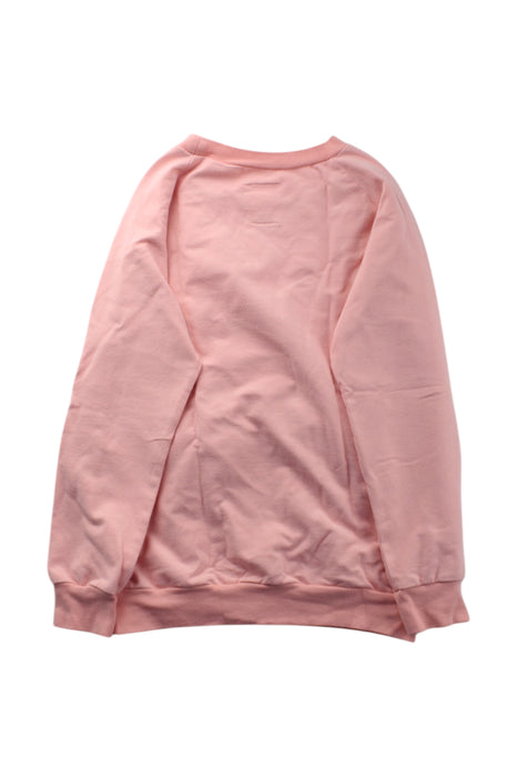 A Pink Crewneck Sweatshirts from Wauw Capow in size 8Y for girl. (Back View)