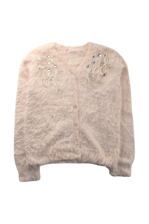A Ivory Cardigans from Billieblush in size 10Y for girl. (Front View)