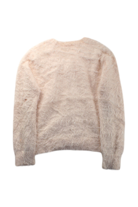 A Ivory Cardigans from Billieblush in size 10Y for girl. (Back View)