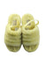 A Yellow Slippers from UGG in size 7Y for neutral. (Back View)
