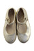 A Gold Dress Shoes from Bonpoint in size 4T for girl. (Back View)