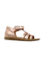 A Metallic Sandals from Pom d’Api in size 3T for neutral. (Front View)
