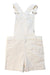 A White Overall Shorts from Joules in size 6T for girl. (Back View)