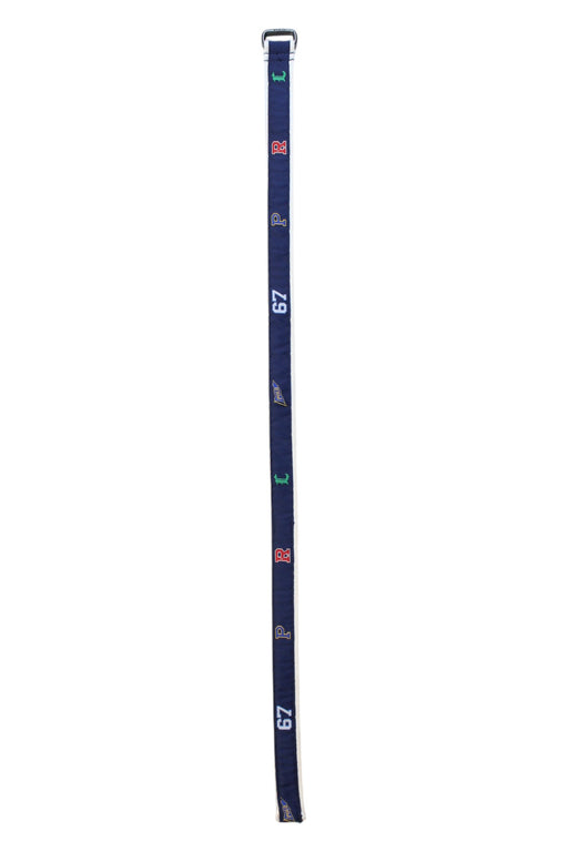 A Navy Belts from Polo Ralph Lauren in size 4T for boy. (Front View)